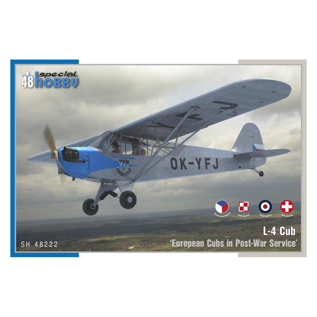 Special Hobby L-4 'Cub in Post War Service' (100-SH48222)