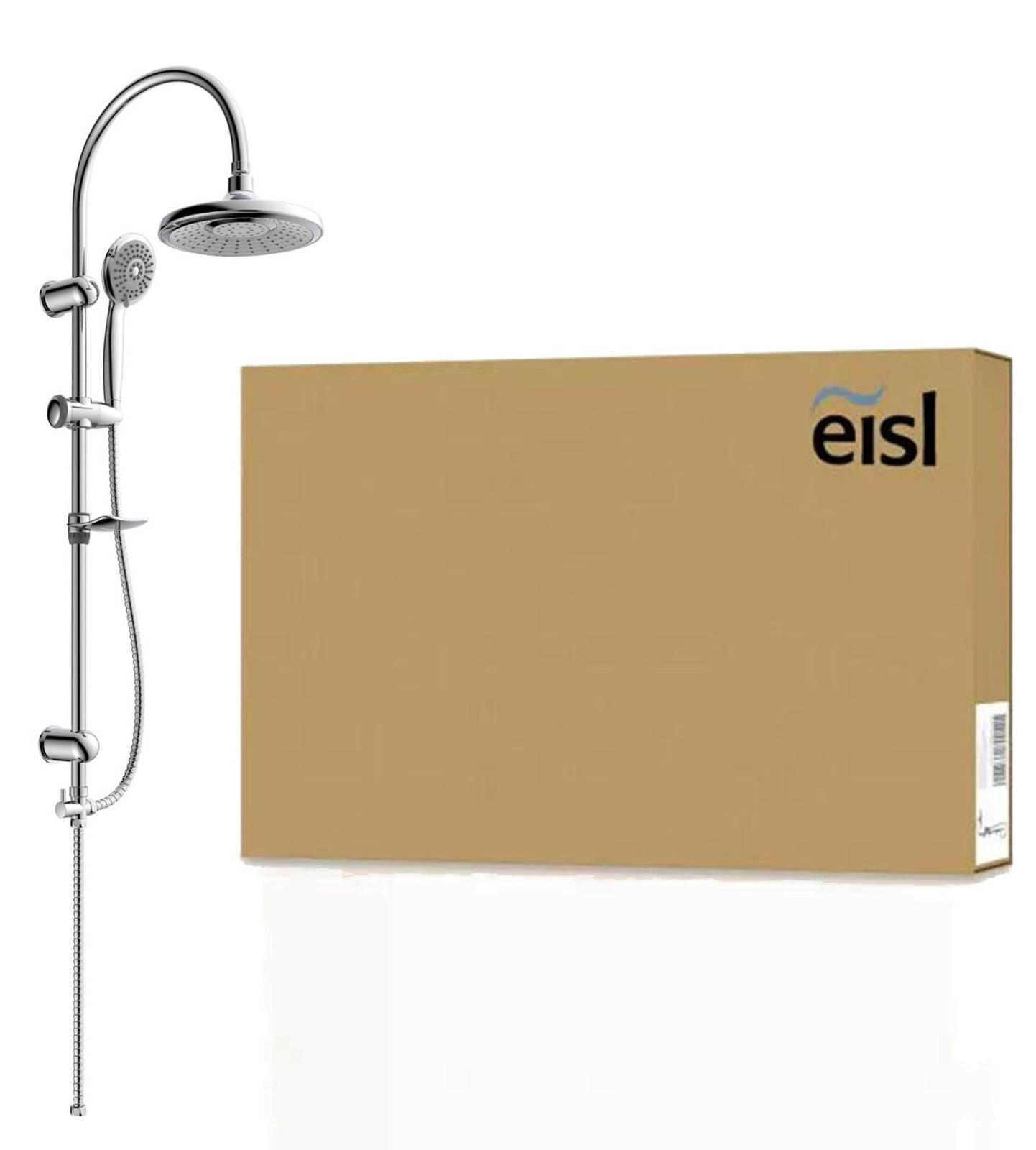 Dripio Douchesysteem 2-in-1 met regendouche van 220 mm en handdouche, chroom