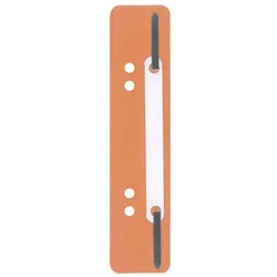 OTTO Office Kunststoff-Heftstreifen 100 Stück orange, 3.4x15 cm
