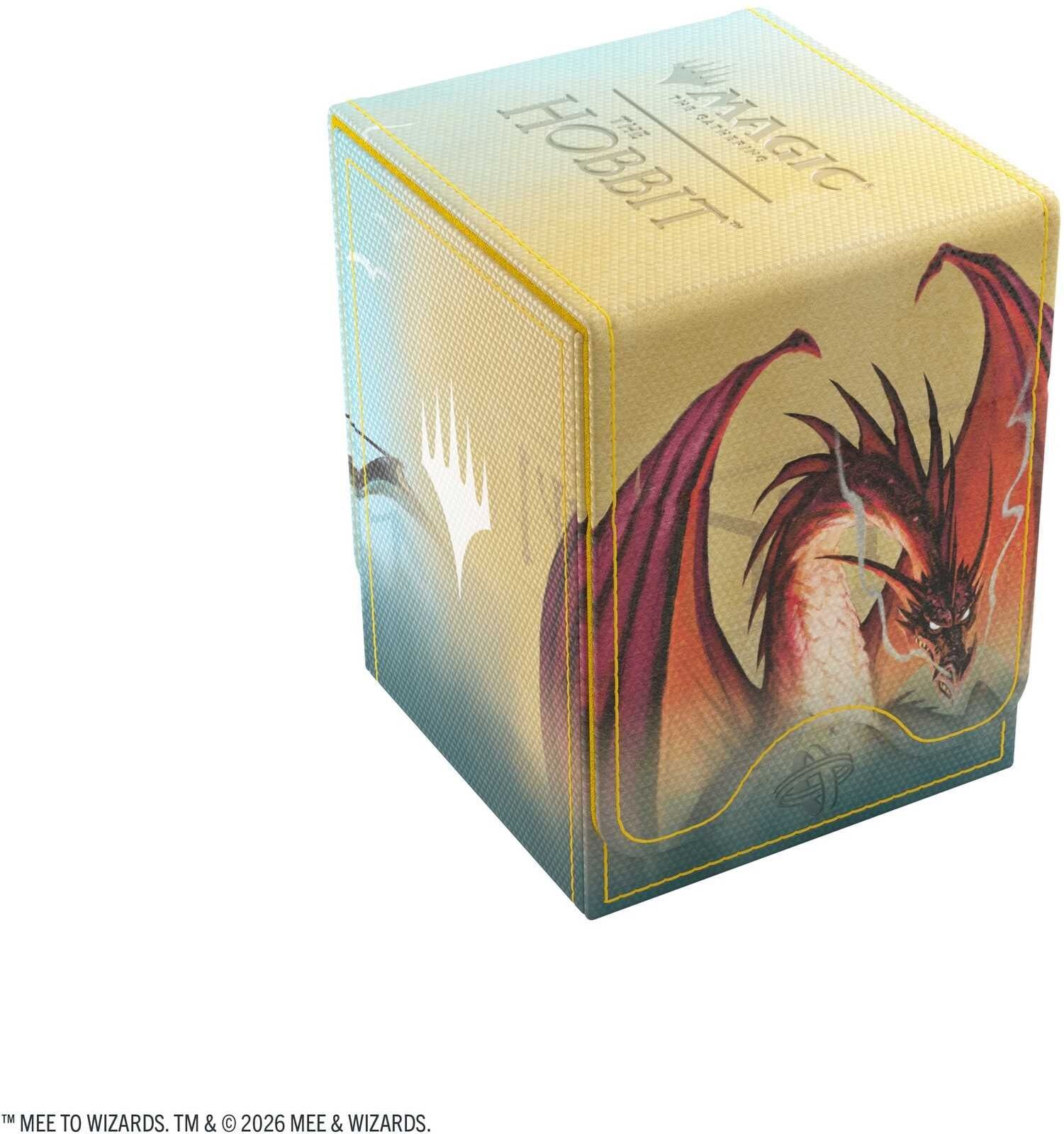Gamegenic Magic: The Gathering The Hobbit Squire 80+ XL - Gleaming Splendor/The King of Dale, Official Deck Box, Ages 13+
