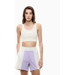 EA7 für Damen. 7W000915_AF13289 Shorts Sporting Club lila (L), Lässig, Sportlich, Flieder, Viskose