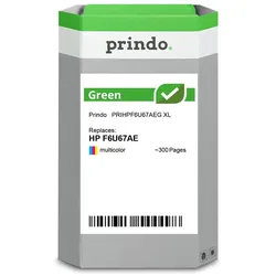 Prindo, Druckerpatrone, kompatibel mit HP 302  mehrere Farben