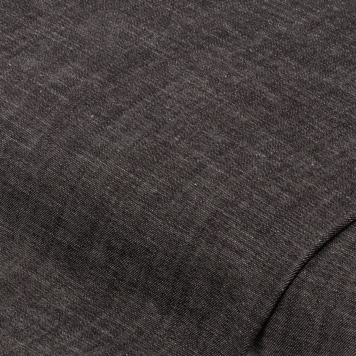 Stretch-Jeansstoff/-Denim, schwarz meliert