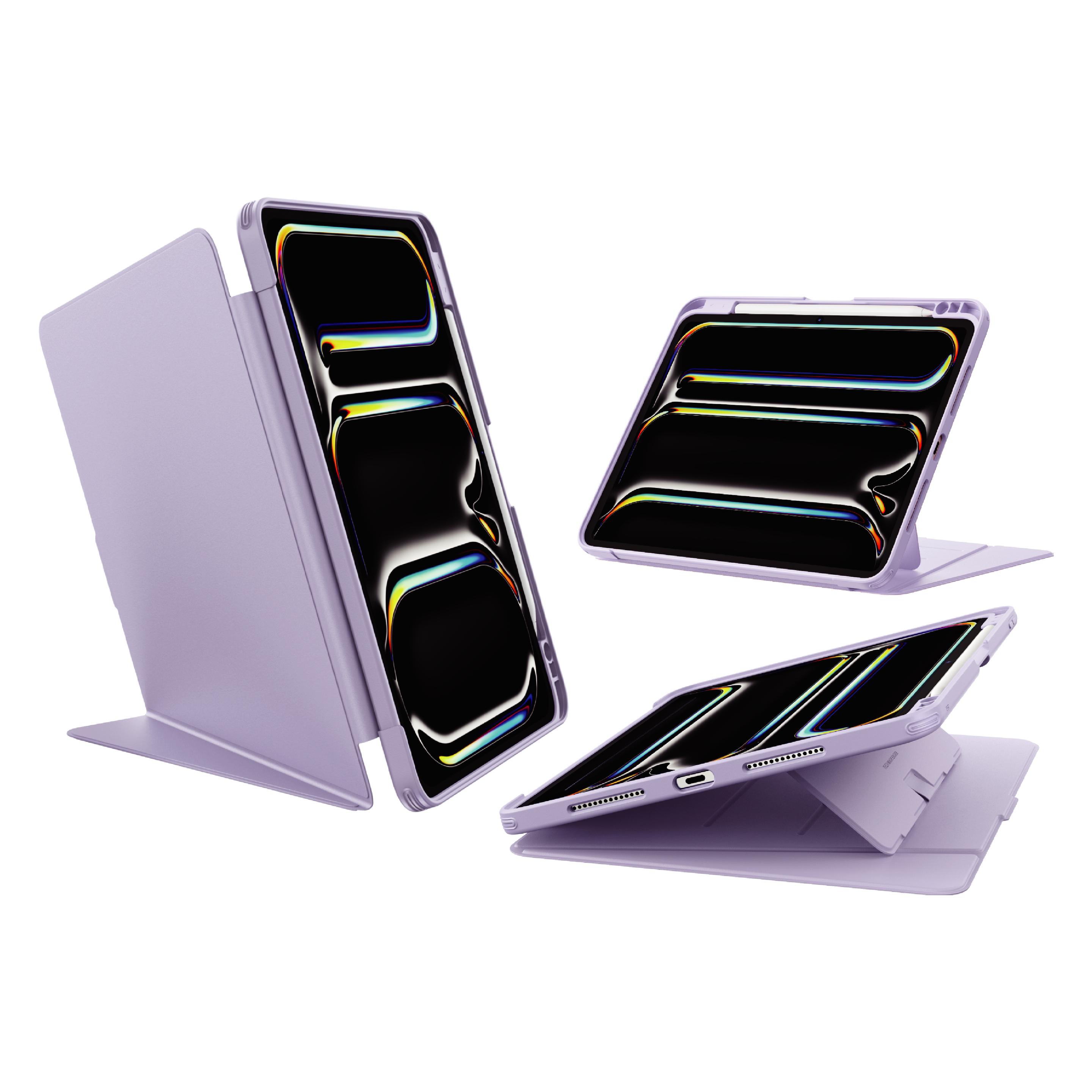 ESR - Flip Hybrid (with Pencil Holder) - iPad Pro 13 (2024) / iPad Pro 13 (2025) - Purple (Apple iPad Pro 13 2024, Apple iPad Pro 13 2025) (1B217004)
