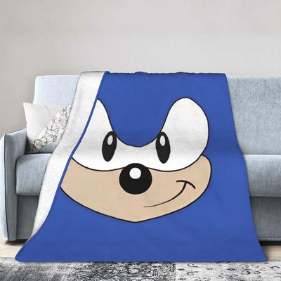 Shop Station Shadow Game Cartoon Throw Blanket Ultra Soft Gaming Fleece Bed & Sofa Blanket a 30x40in