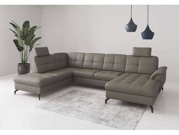 Wohnlandschaft SIT & MORE Zora , delphine, T:212cm, Sofas, Wohnlandschaft