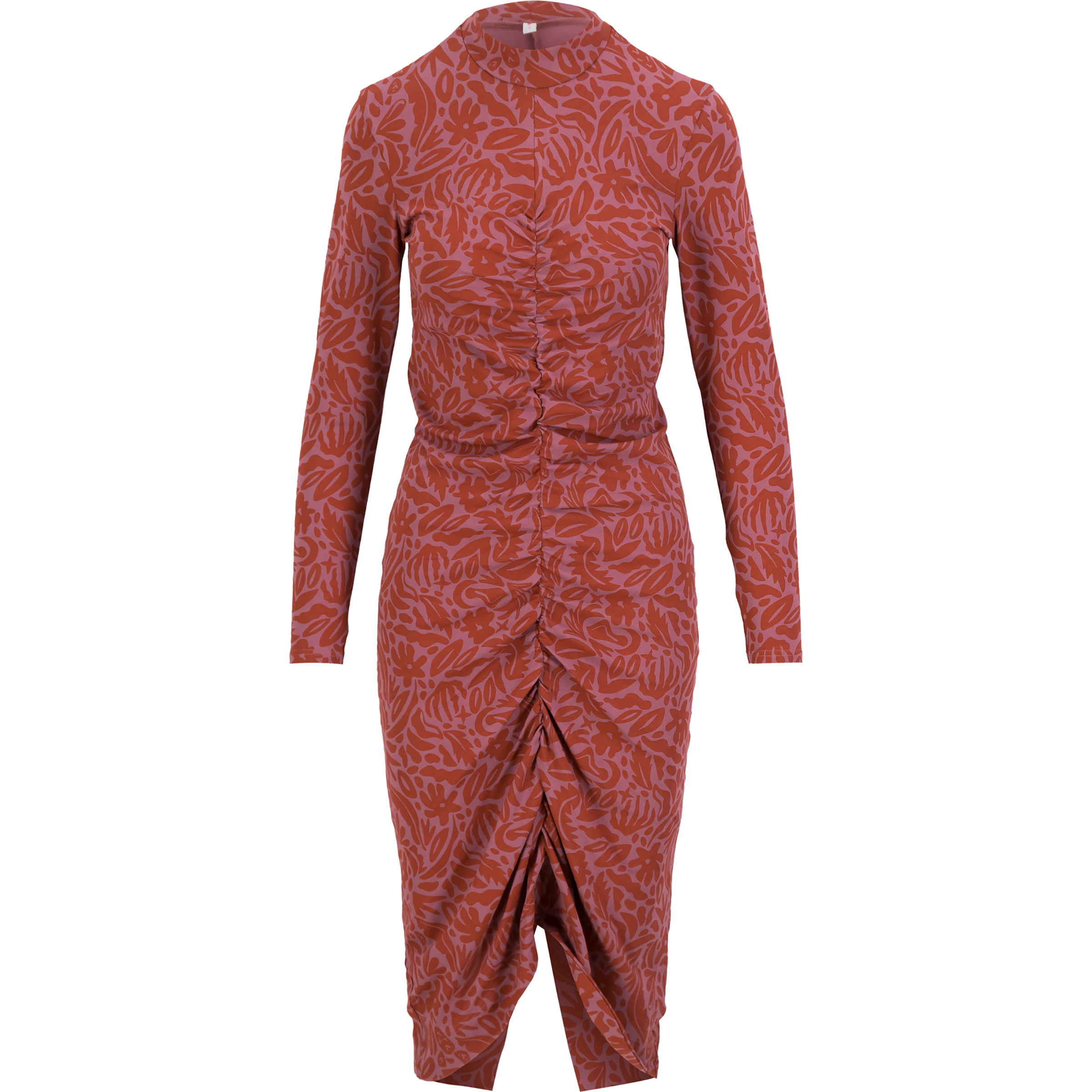 Blutsgeschwister Curtain's Up Kleid Damen Kleider rot Größe XS Lifestyle Hautfreundlich