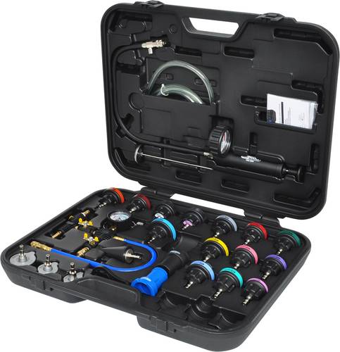 KS Tools 150.1930 MASTER Kühlsystem-Diagnose-Service-Satz, 28-tlg