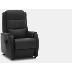 HUKLA Sessel RV82 Leder Schwarz