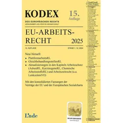 KODEX EU-Arbeitsrecht 2025, Fachbücher