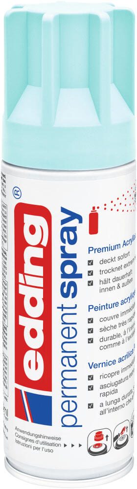 edding Acrylspray Permanent Spray Pastellblau Matt 4-5200916
