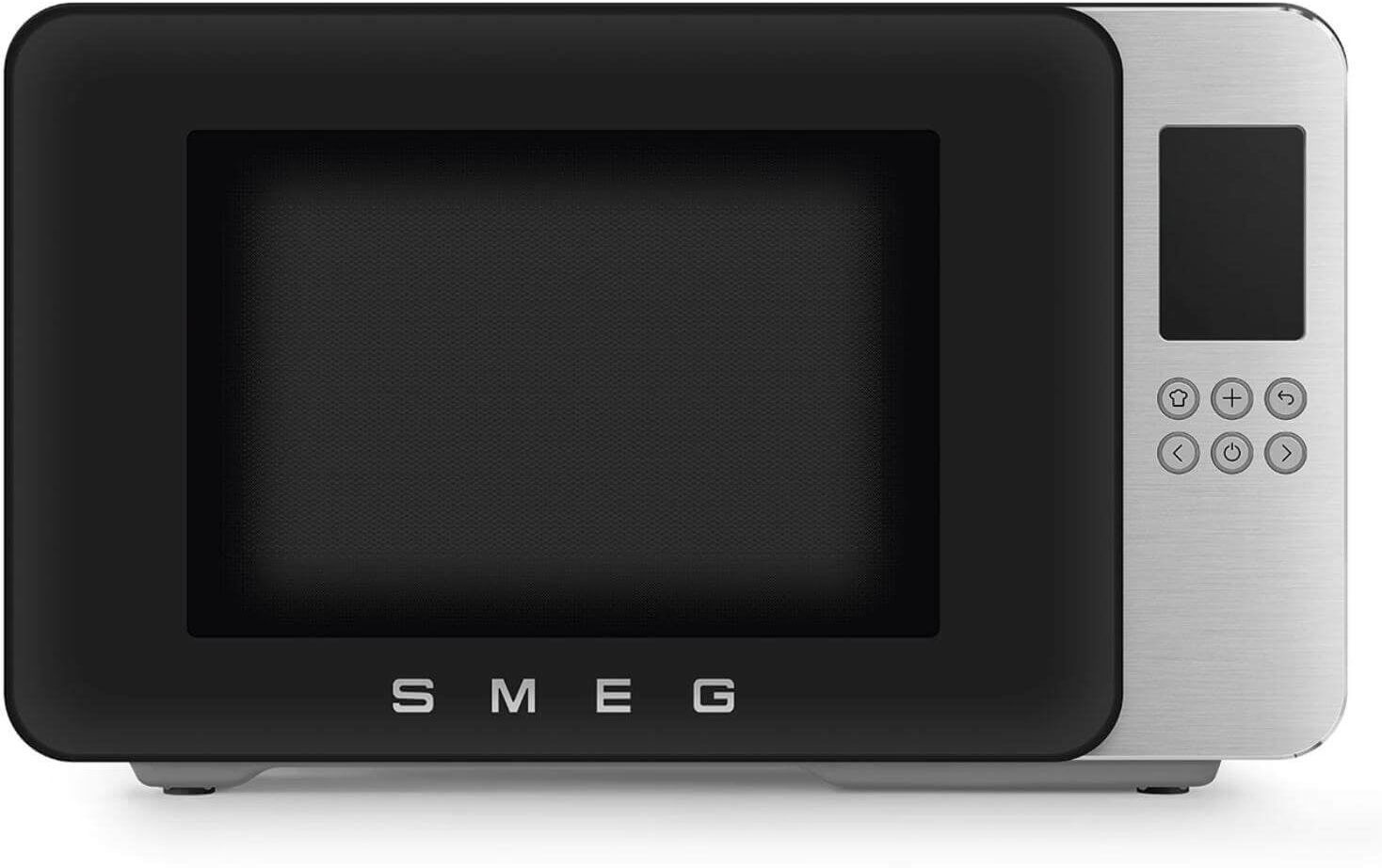 Smeg MOC01BLMUK Microwave with Grill - Matte Black