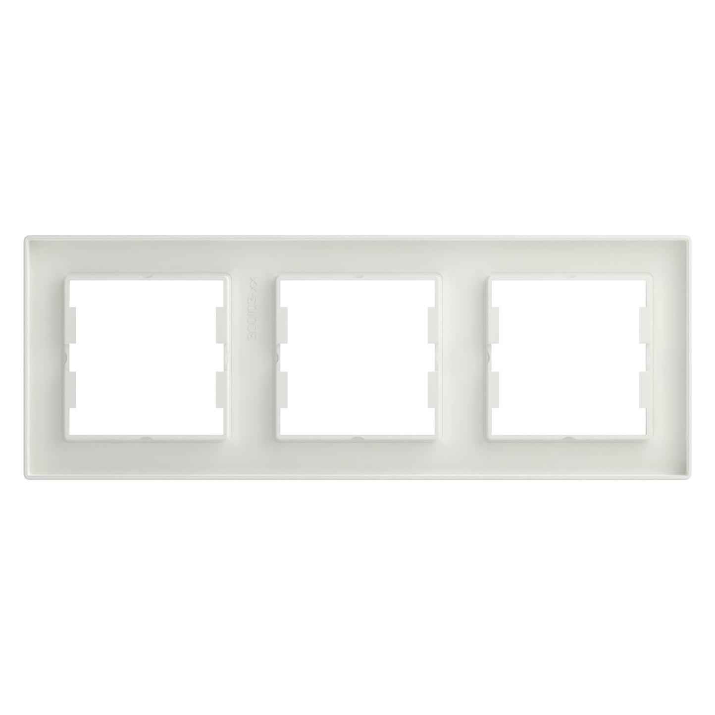Schneider Electric ASFORA 3-Fach Rahmen Horizontal weiss EPH5800321D (EPH5800321)