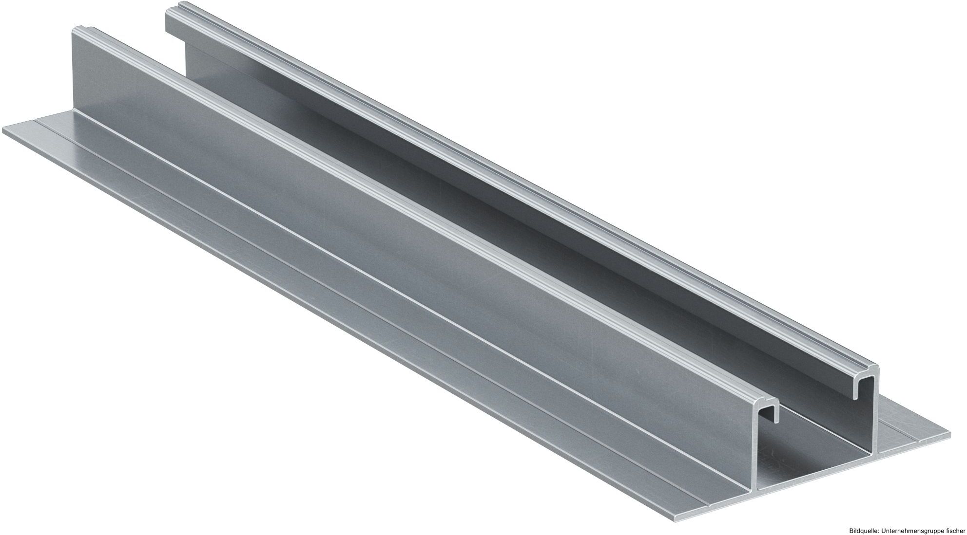 fischerwerke fischer Profil SolarMetal P H25 4,85 m, Aluminium, 10 Stück