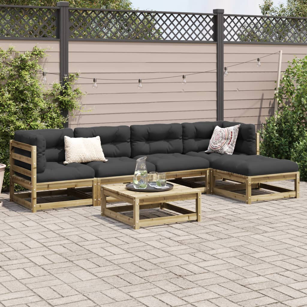 Alpen Home Garden Sofa Honey brown 67cm H X 70cm W X 70cm D