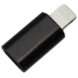 DLH Apple Lightning Data Blocker, Notebook Security, Schwarz