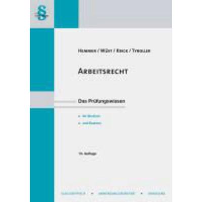 Arbeitsrecht, Taschenbuch von Michael Tyroller,Achim Wüst,Rainer Krick,Karl E. Hemmer, Hemmer/Wüst, 978-3-86193-075-4