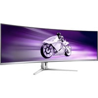 Evnia 49M2C8900L QD-OLED, Gaming-Monitor 124.3 cm (48.9 Zoll), weiß, DQHD, Curved, HDR True Black 400, Ambiglow, Dynamic Lighting, 144Hz Panel