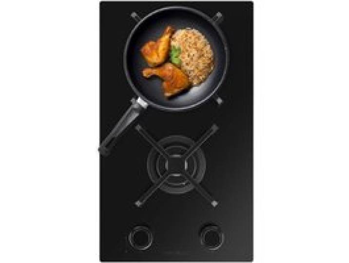 Cecotec Plaque de cuisson au gaz 2 foyers Bolero Squad G 2400S Nano Glass