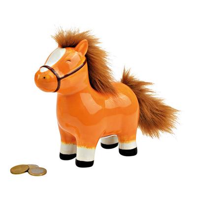 Spardose "Pferd" aus Keramik
