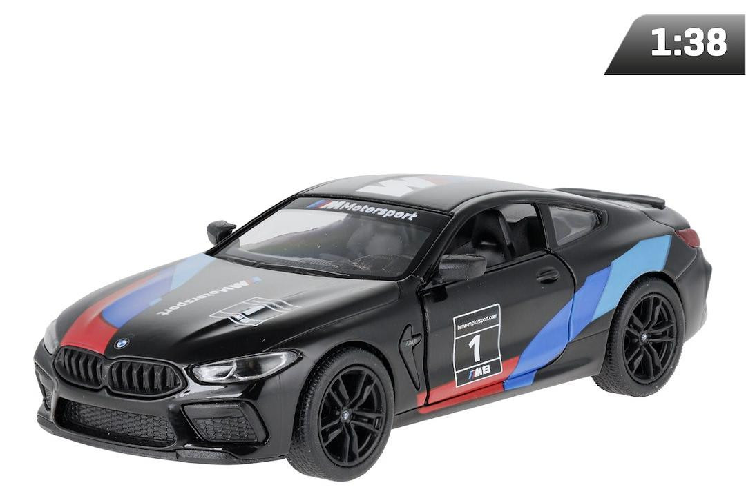 CARMOTION BMW M8 Competition Coupé Modelauto 1:38, zwart