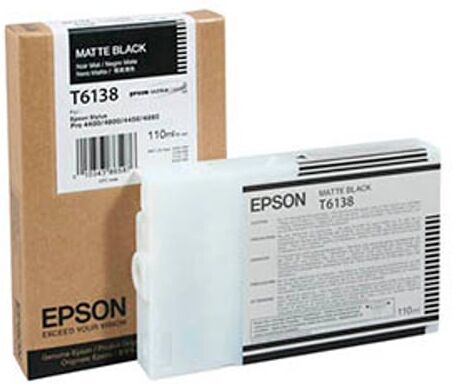 Epson T6138 tinteiro preto mate