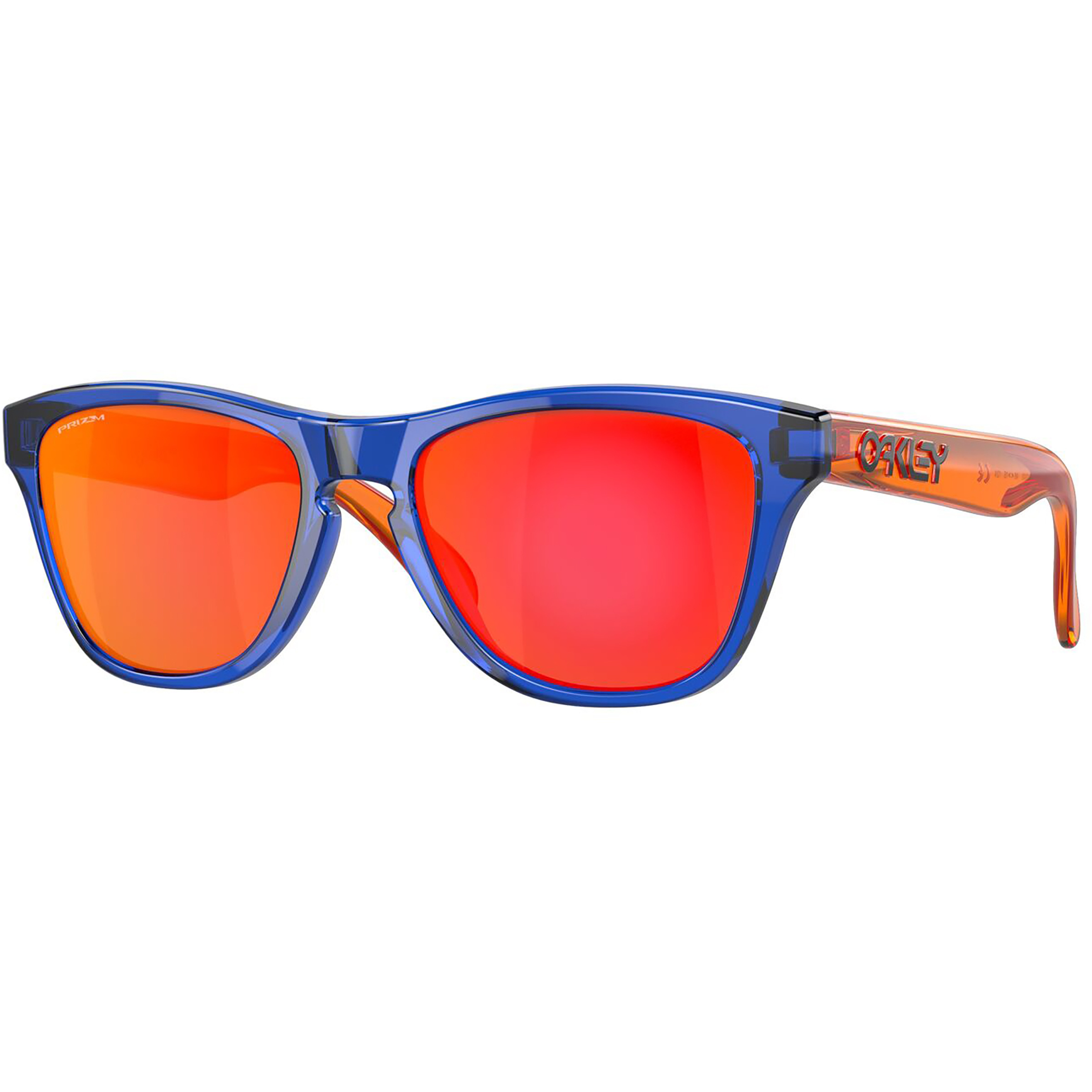Oakley Frogskins XXS Sonnenbrille Kinder Sonnenbrillen blau Lifestyle