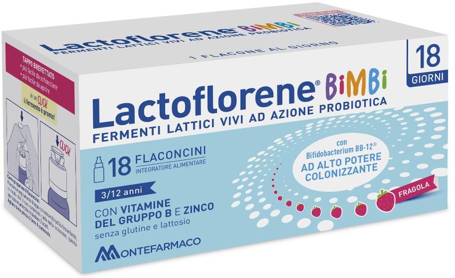 MONTEFARMACO OTC SpA Lactoflorene Bimbi 18fl
