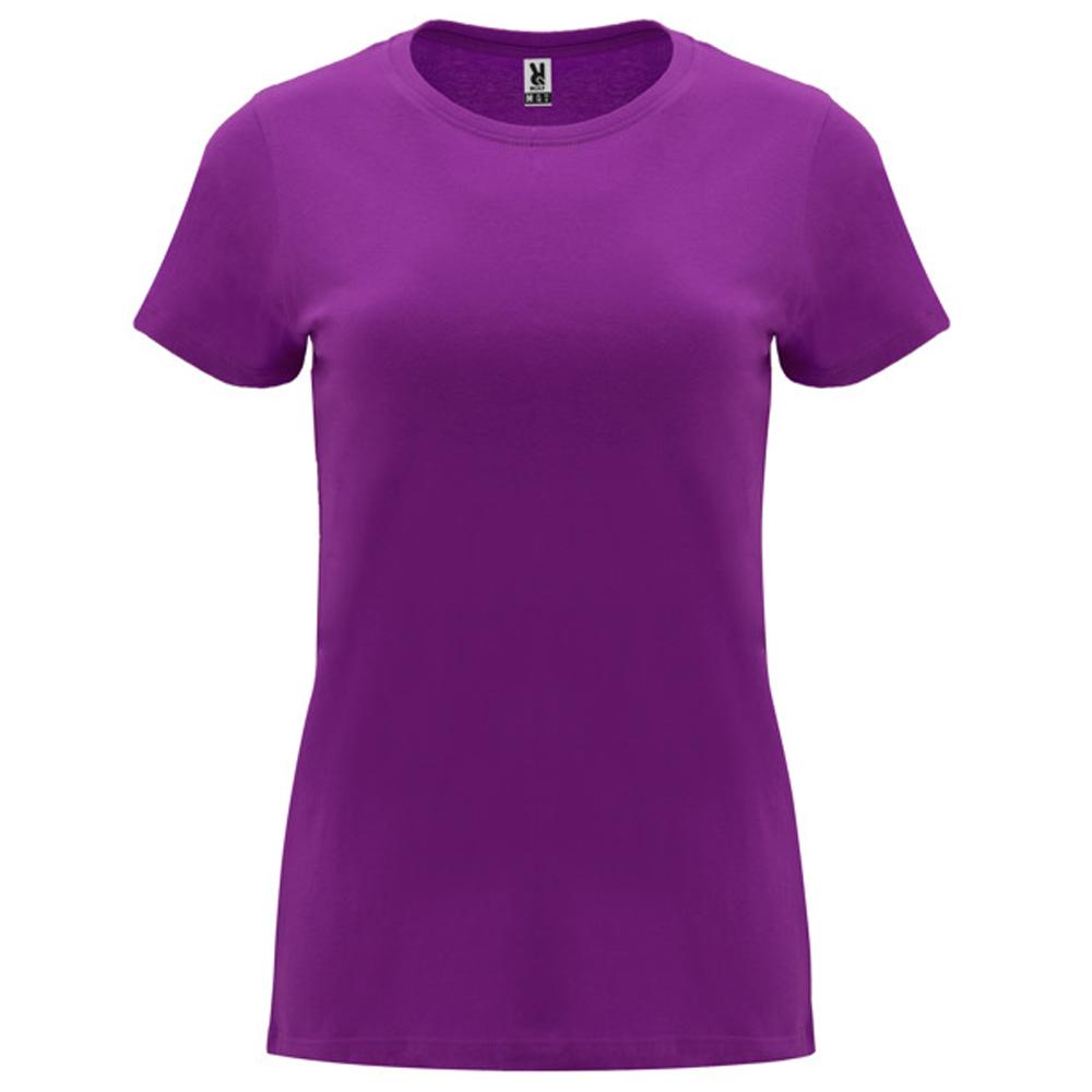 Roly Dames/Dames Capri T-Shirt (Paars)