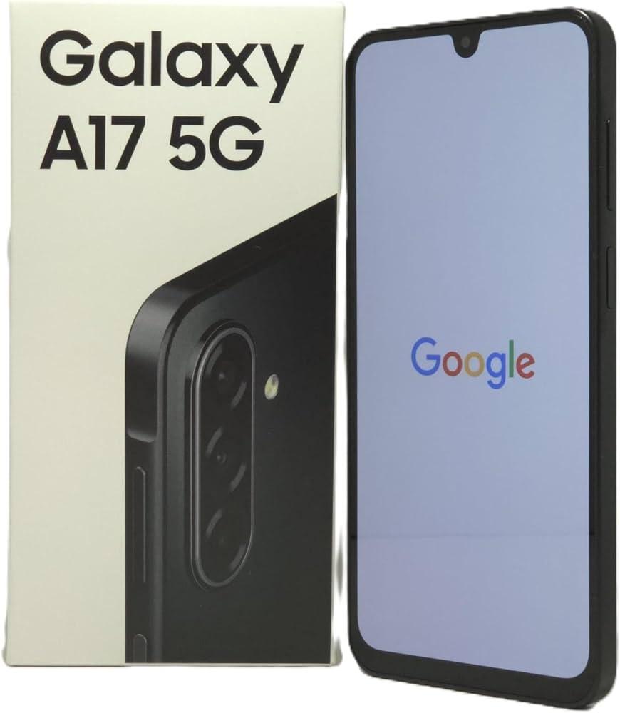 Samsung Galaxy A17 5G Smartphone, 8 GB / 256 GB Speicher, 6,7-Zoll Super AMOLED Display, Android 15, Schwarz