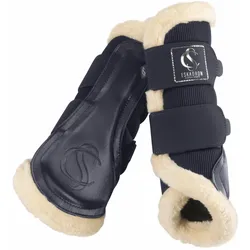 Eskadron Mesh Fauxfur Gamaschen navy Classic Sports 25 F/S, Größe: XL