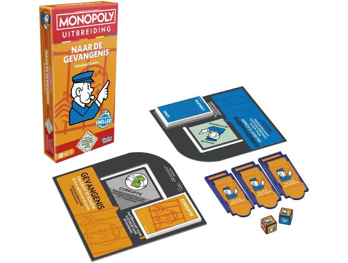 Monopoly - Naar de gevangenis - Uitbreiding - Gezelschapsspel