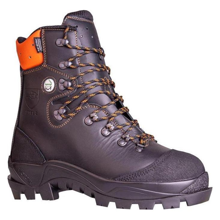 Remisberg Forstsicherheitsstiefel Eifel Super Grösse 43 schwarz/rot Rindleder S3 EN ISO 20345 / EN ISO 17249 (S3, 43) (2102-619S3-43)