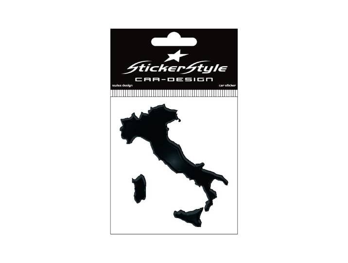StickerStyle Sticker 3D- Italia schwarz