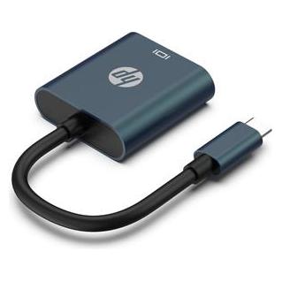 HP Video Adapter, DHC-CT202, USB C-Stecker - HDMI-Buchse, schwarz, Hewlett-Packard (HDMI) (44393593)