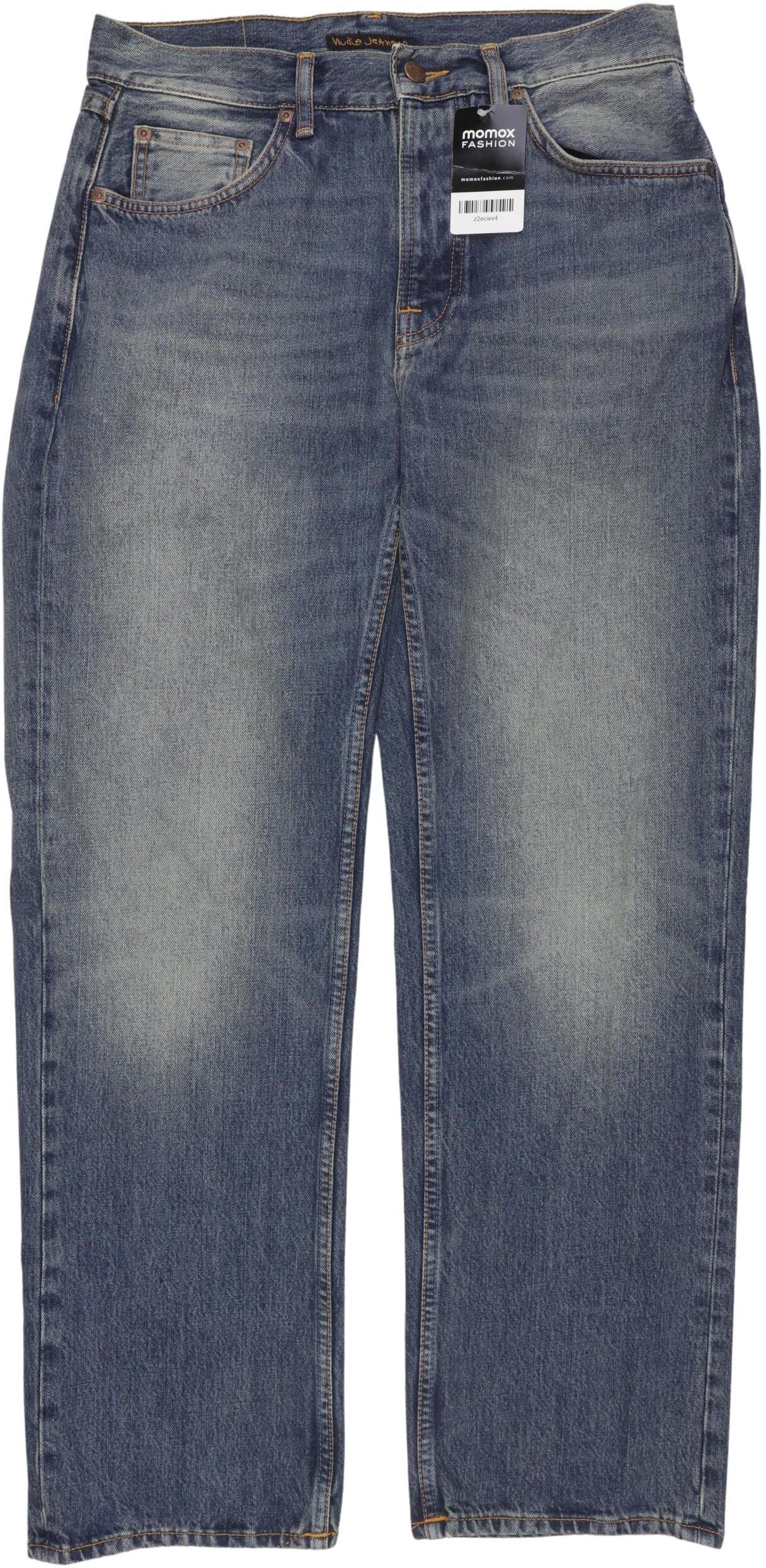Nudie Jeans Herren Jeans, Blau, Gr. W29, Baumwolle - Second Hand