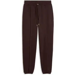 PUMA HER Comfort Fleece Jogginghose Damen 33 - chocolate fondue XS