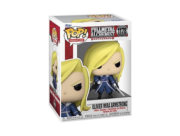 Funko 57738 POP Animation: FMA:B- Fullmetal Alchemist: Brotherhood - Olivier Armstrong w/Sword