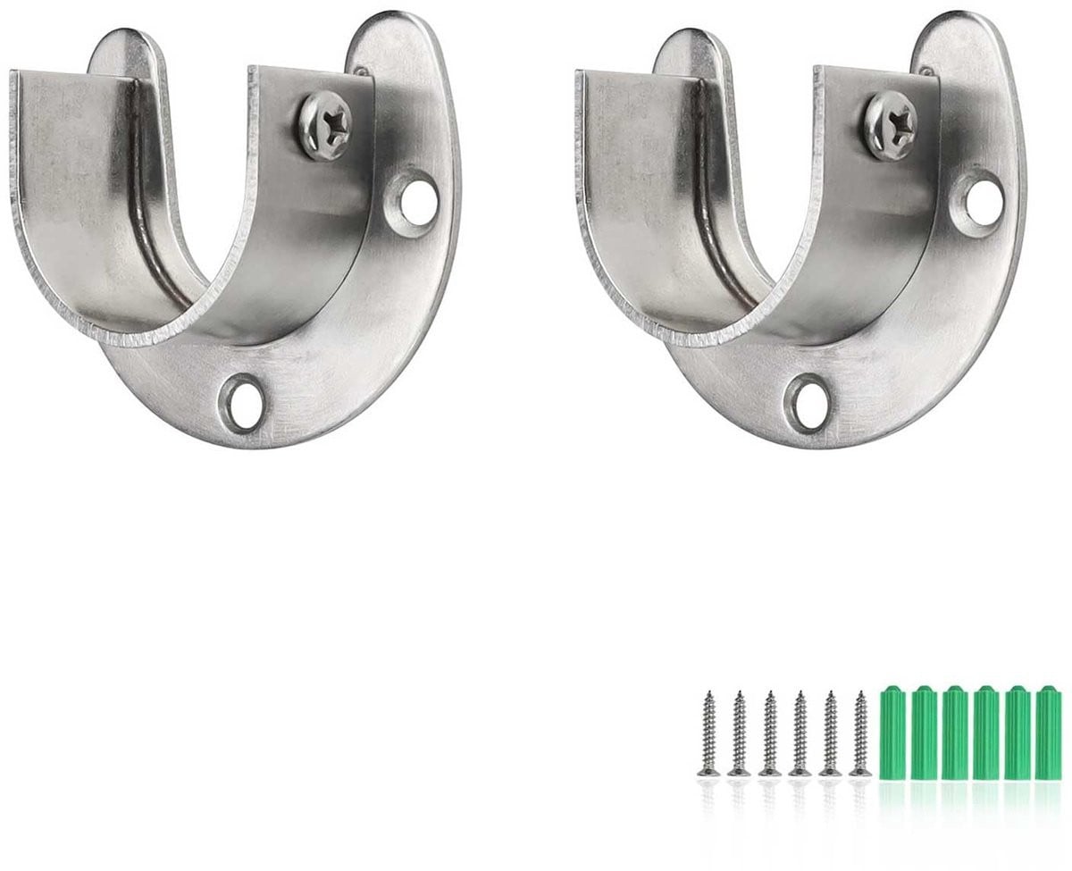 Dailygoods Buishouder 32 mm - Roestvrij stalen kledingstanghouder