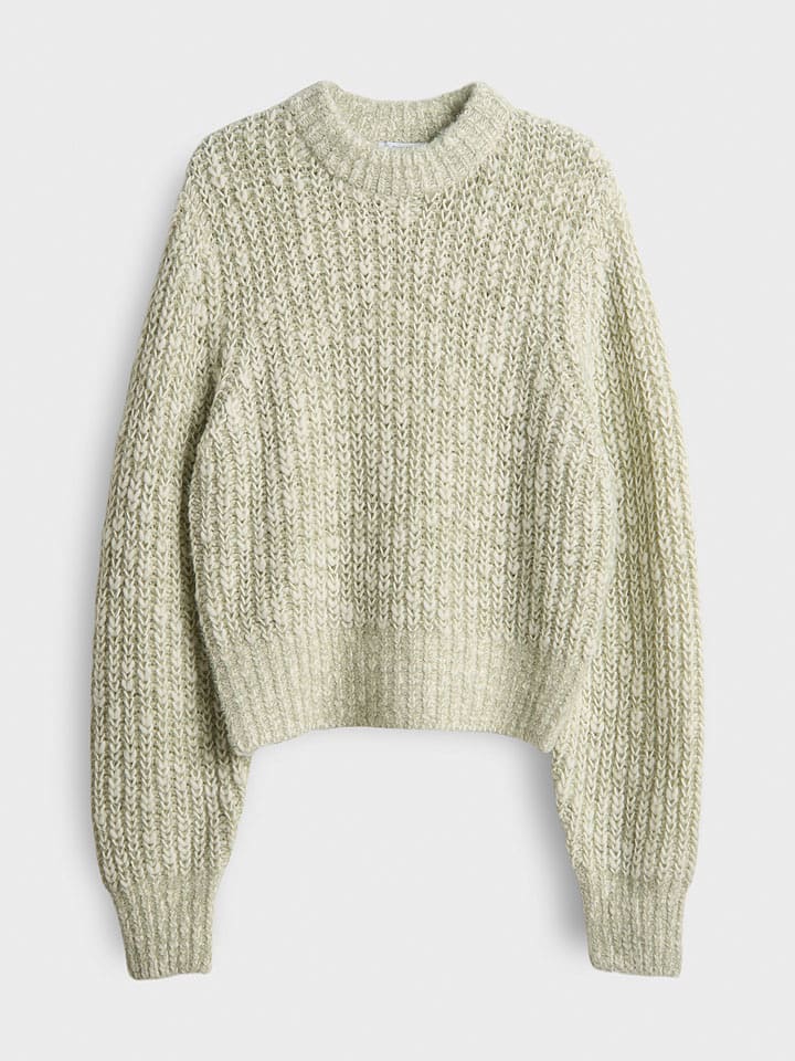 OPUS Pullover in Hellgrün - 42