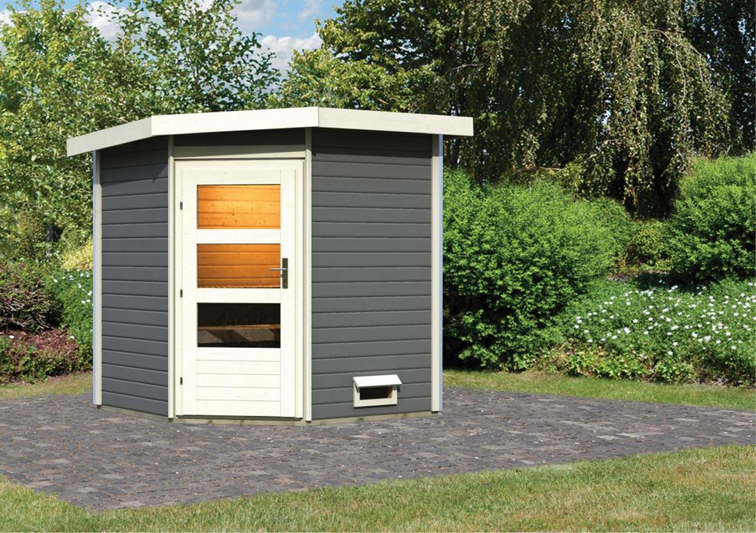 KARIBUHOLZT SH Pekka, ohne Zubehör moderne Tür, terragrau 16913569