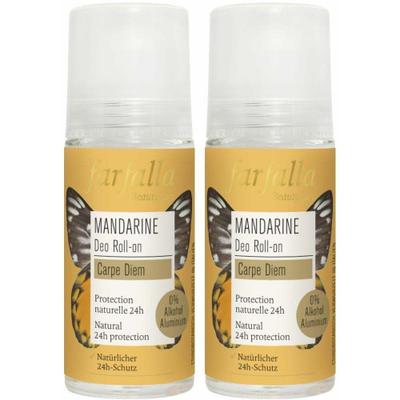 Farfalla Zitrus Deo Roll-on Mandarine 50 ml x2 2x50 Roller