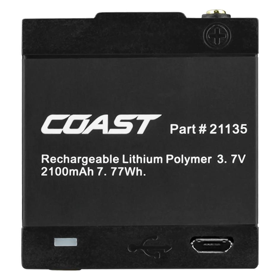Coast ZX600 wiederaufladbarer Akku für PM200, PM500R und PM550 (2100 mAh) (COAST)