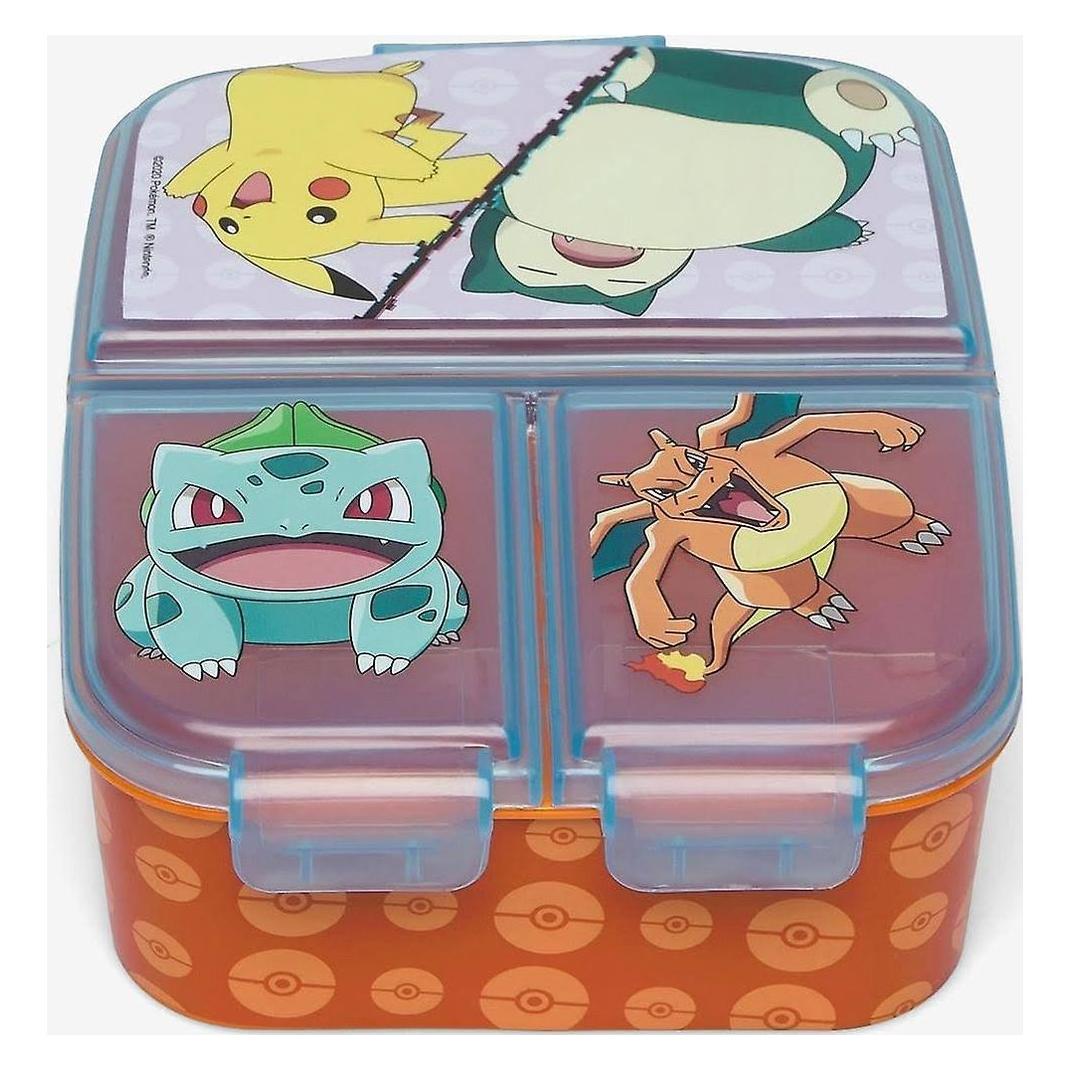 Stor Pokémon Pikachu & Friends - Lunchbox mit Fächern (08020)