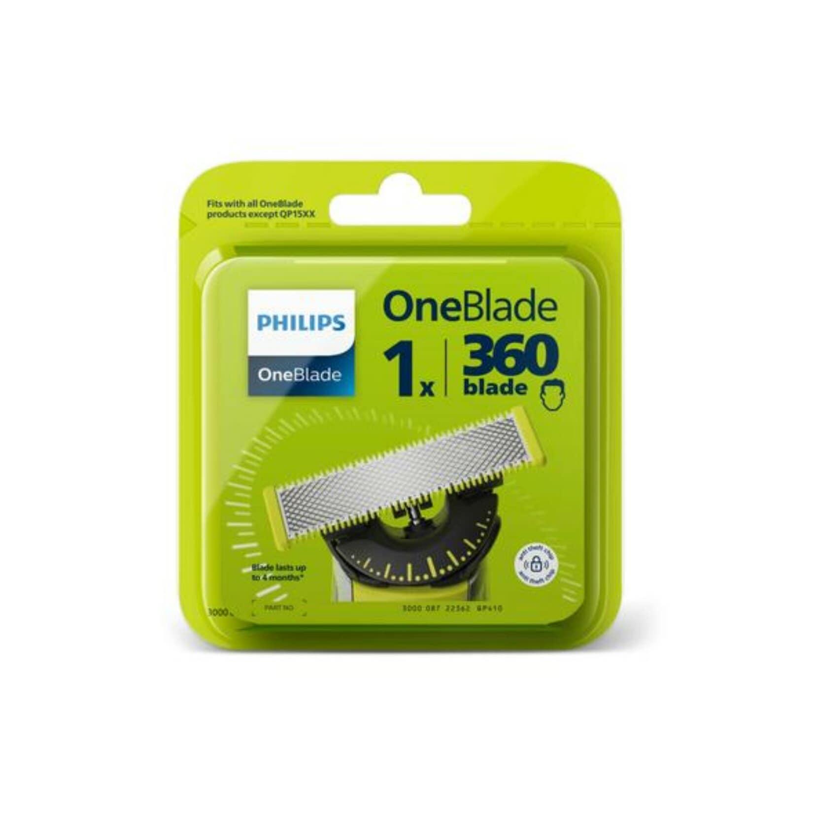 Ersatzklinge für Rasierer Philips QP410/50 ONEBLADE 360