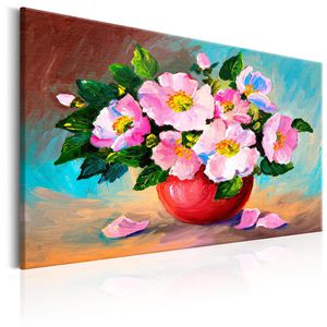 Artgeist Wandbild Frühlingsstrauß, Leinwand, Querformat, 90 x 60 cm