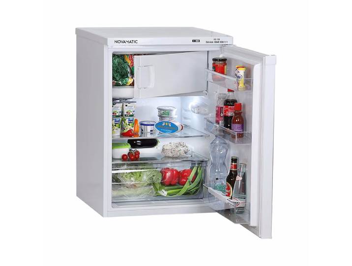 Novamatic KS 136 Mini Kühlschrank – Mini Kühlschrank freistehend – weiss