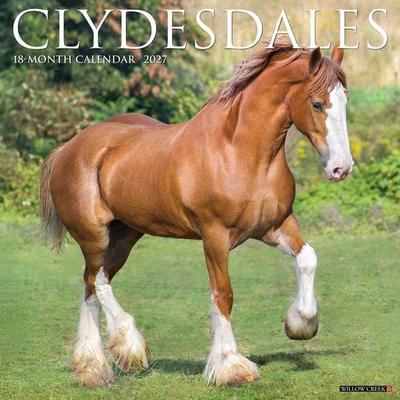 Clydesdales 2027 12 X 12 Wall Calendar