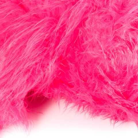 Langhaarplüsch, pink