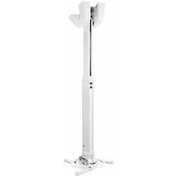 VOGEL'S Vogels PPC 1555 Beamer-Deckenhalterung Neigbar, Drehbar Boden-/Deckenabstand (max.): 85 cm Weiß 7015551